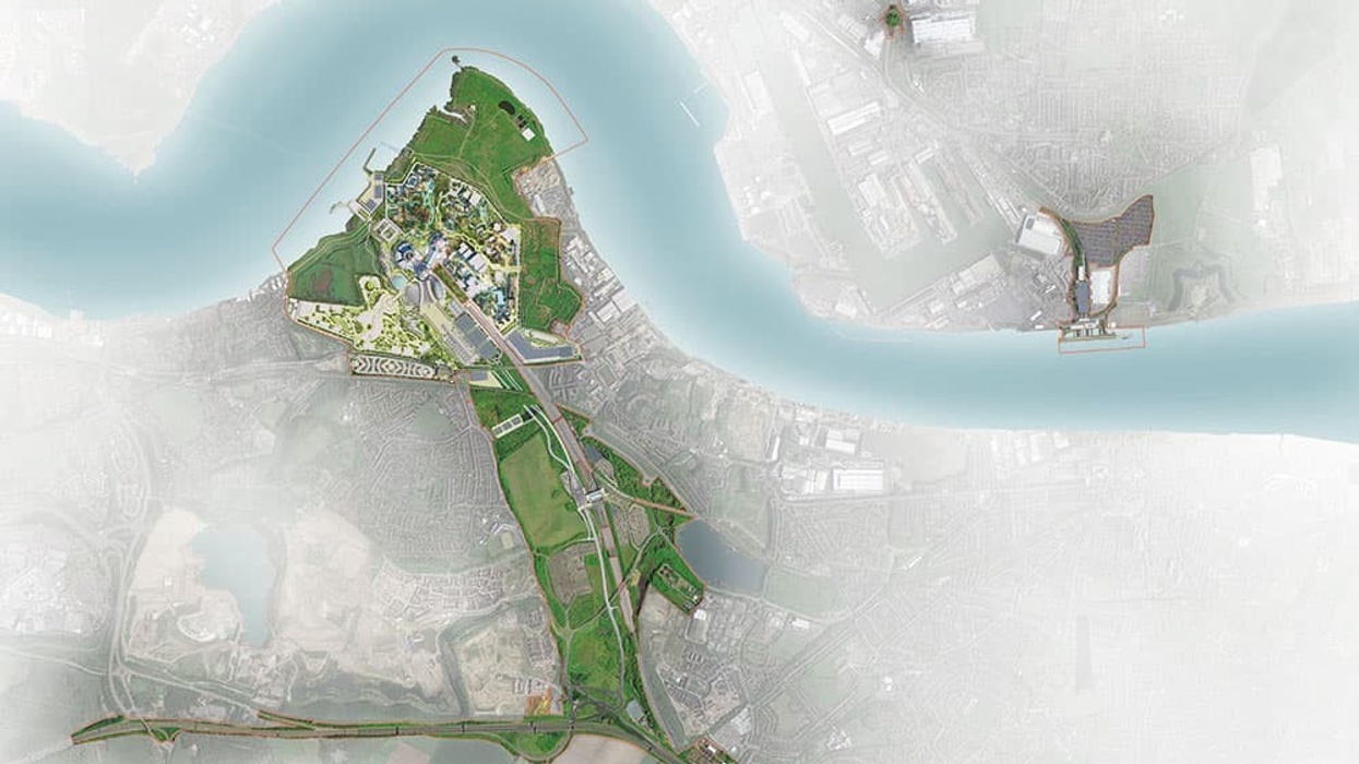 The London Resort detailed area masterplan