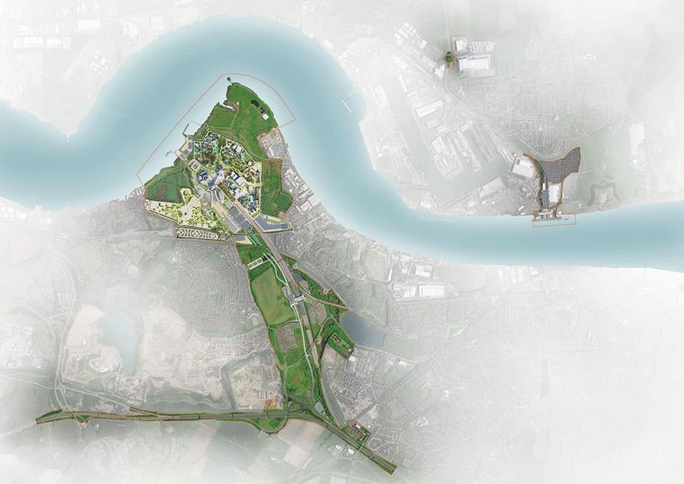 The London Resort detailed area masterplan