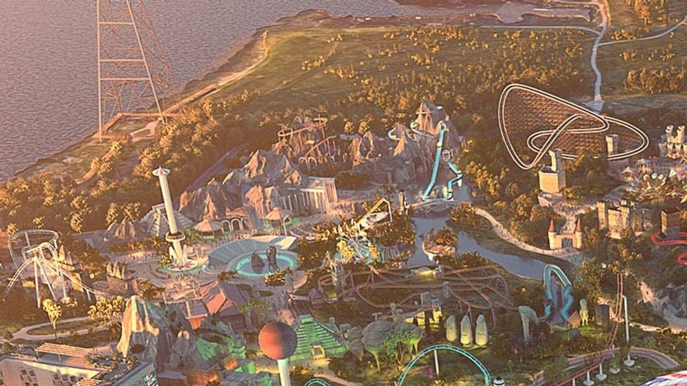 The London Resort The Isles themed land