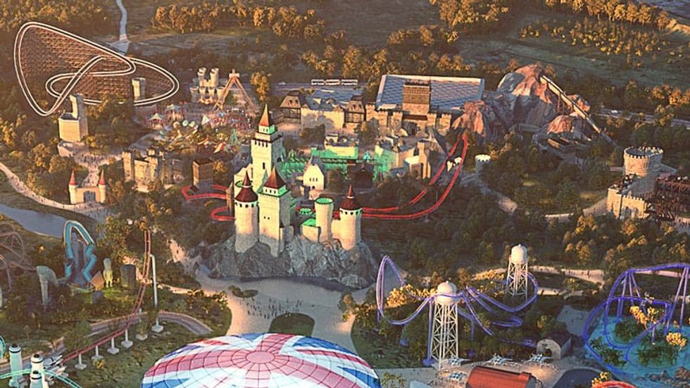 The London Resort the kindgom themed land and castle