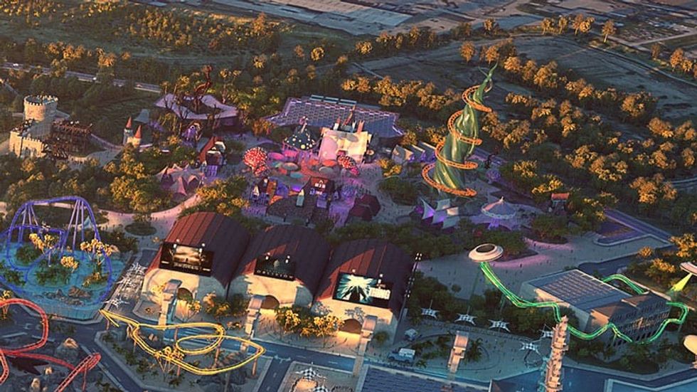 The Londpn Resort The Woods themed land