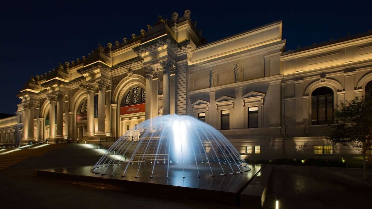 The Met at night