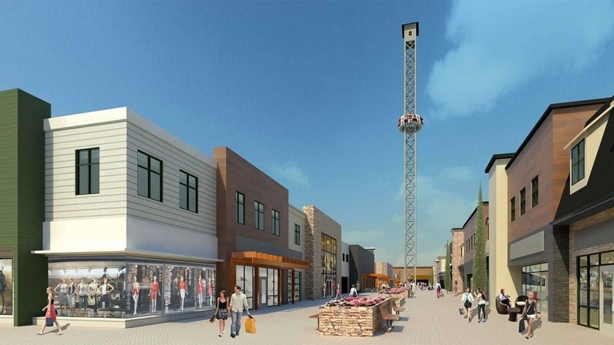 The Mountain Monster. Tower shops at mountain mile. Pigeon Forge.