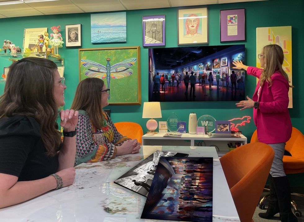 The National Animation Museum collaboration with The Children's Museum of Indianapolis rendering