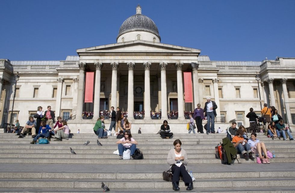 The National Gallery exterior \u00a9 National Gallery, London