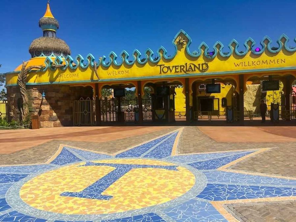 The new entrance to Toverland