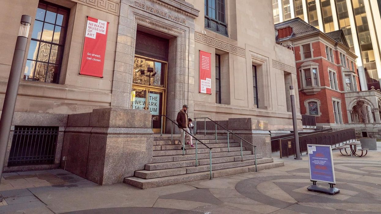 The Newark Museum of Art, exterior, January 2021