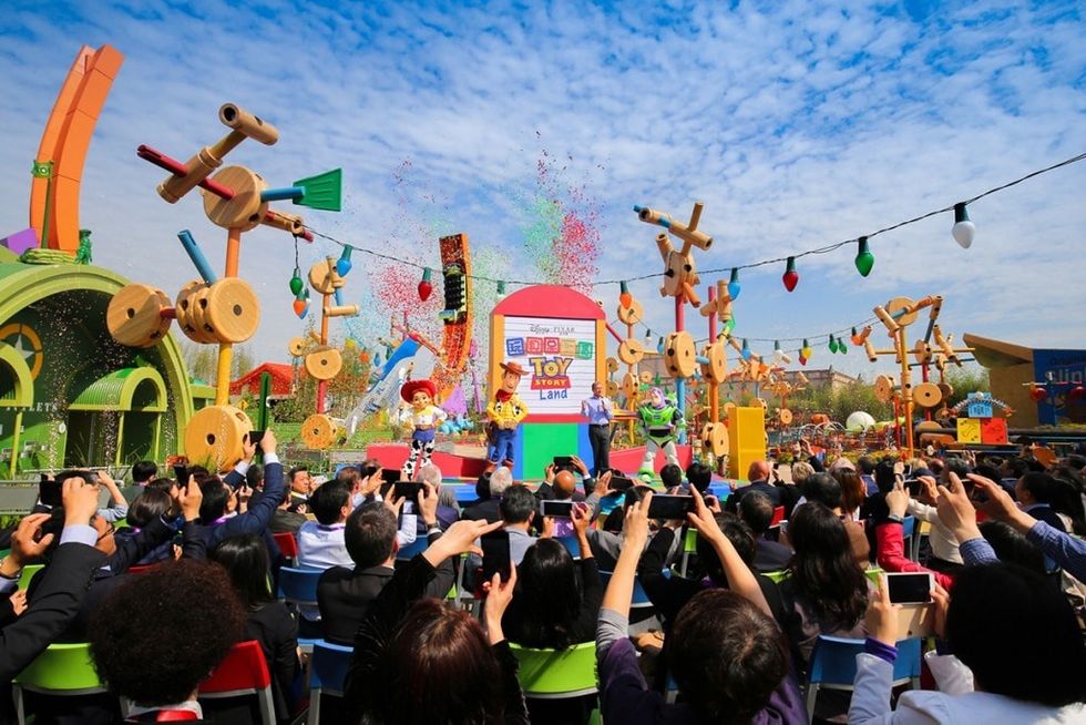 The opening of Toy Story Land at Shanghai Disney Resort.