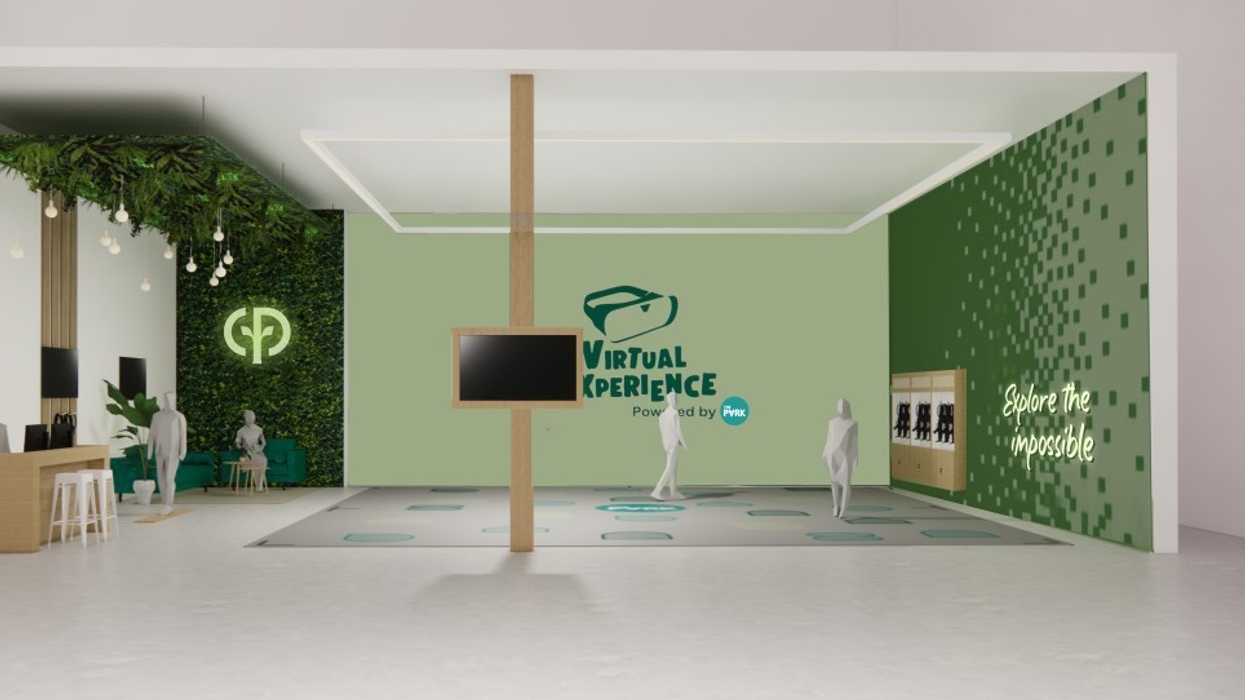 The Park Playground Park VR System Center Parcs booth