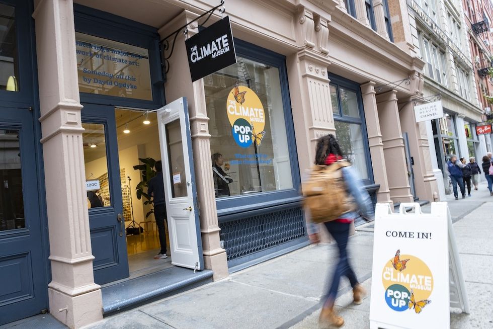 The pop up in New York