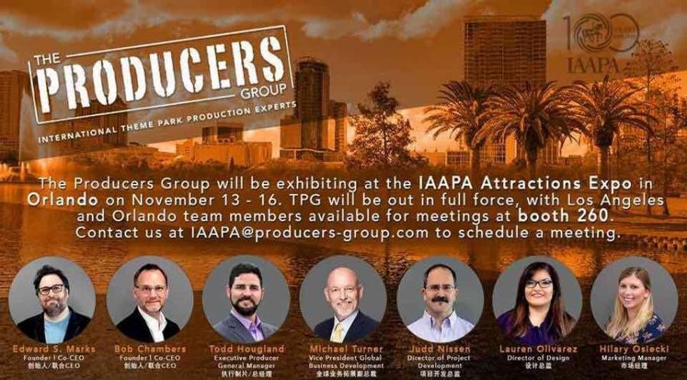the producers group at iaapa 2018