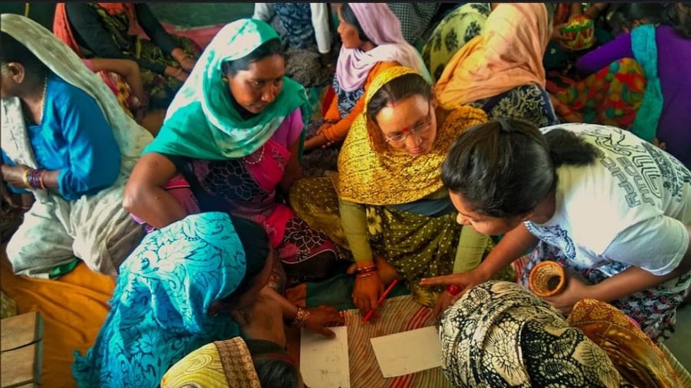 The Rana Tharu Women- Enterprise Training Happy Hands