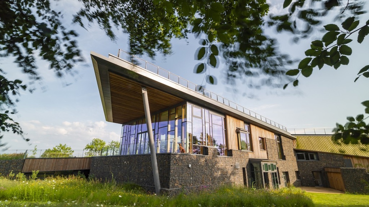 The Sill National Landscape Discovery Centre in the Northumberland National Park, England