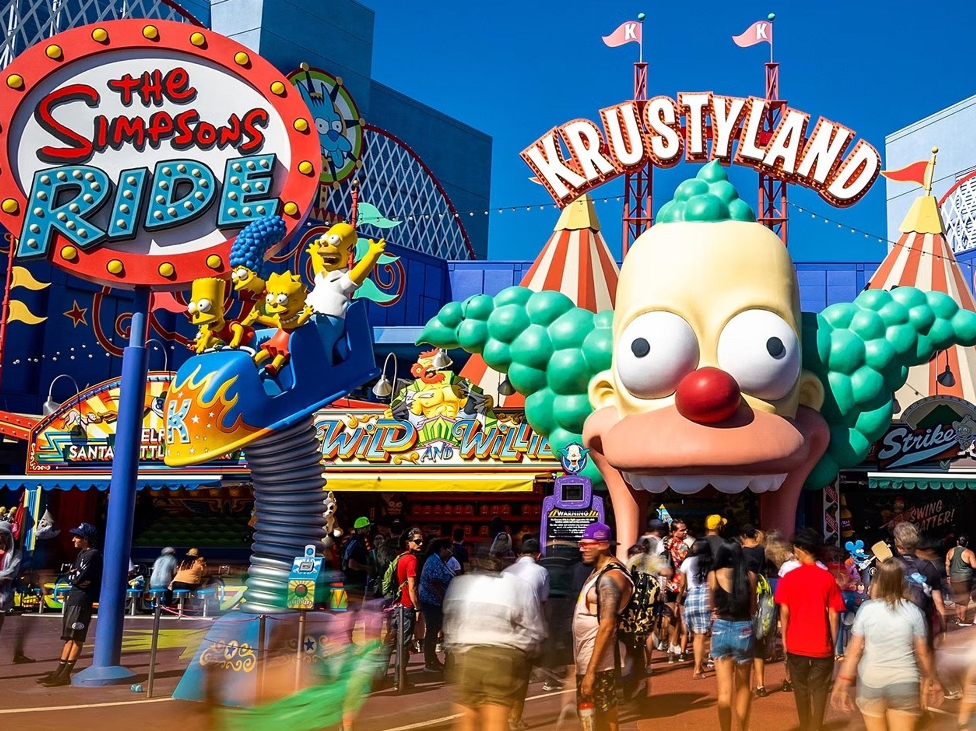 The Simpsons Ride Imageid The Simpsons Ride Universal Orlando