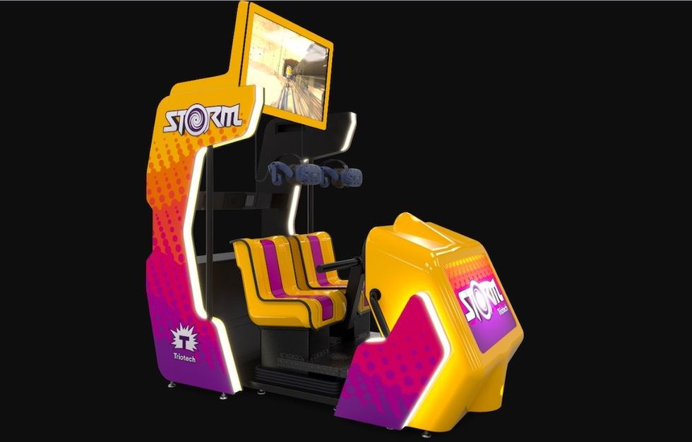 The Storm VR game from Triotech at Amuseument Expo 2020