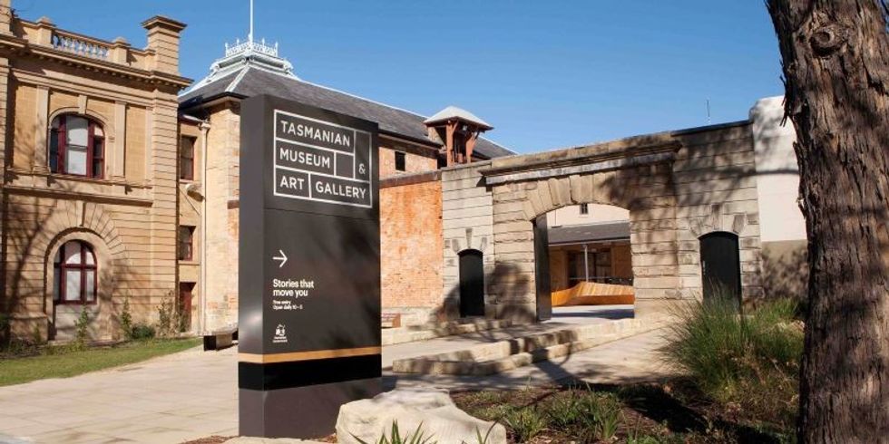 The Tasmanian Museum and Art Gallery entrance