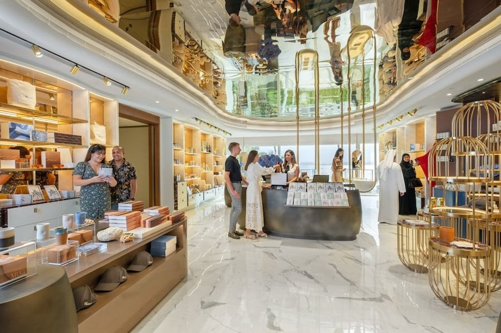 The tour has its own boutique