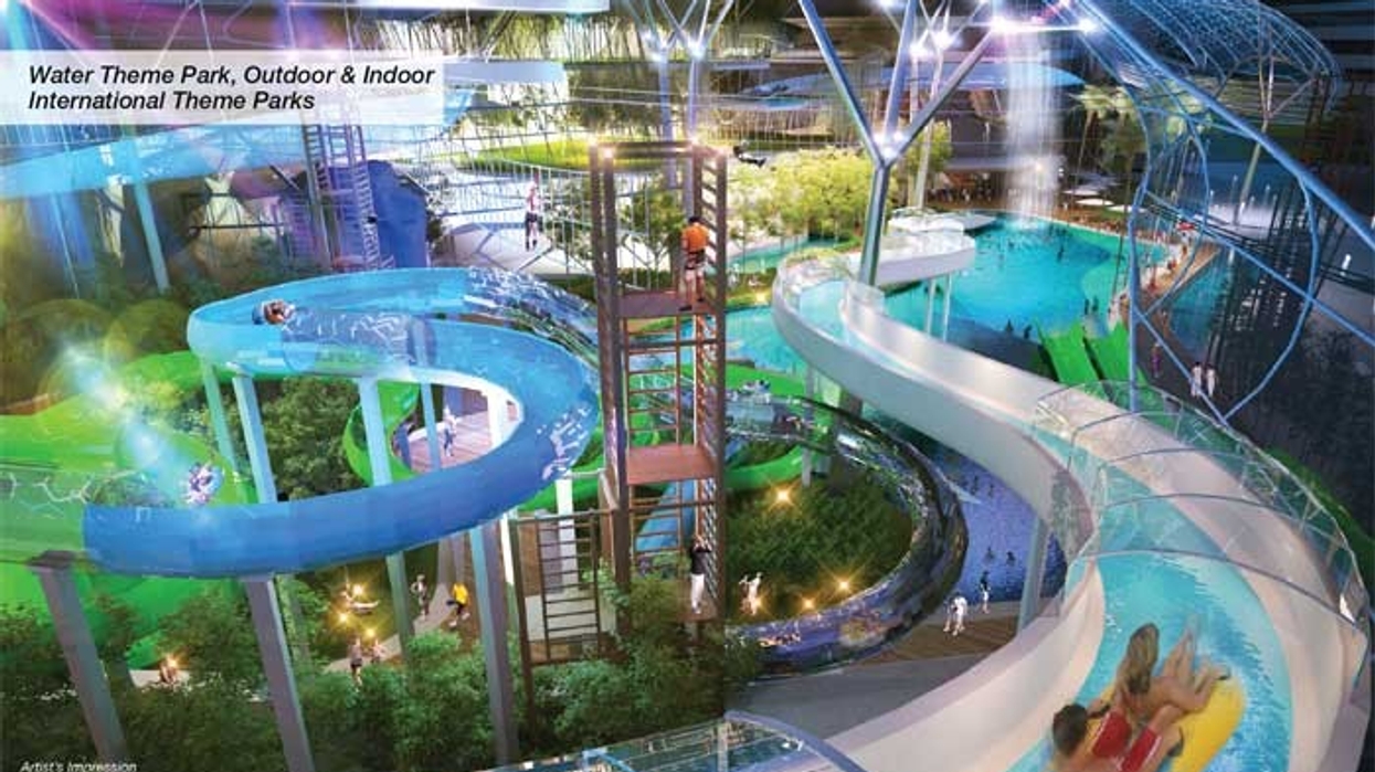 The TWO waterpark malaysia DA Land