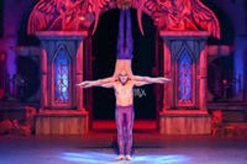 The Vampire Circus on stage