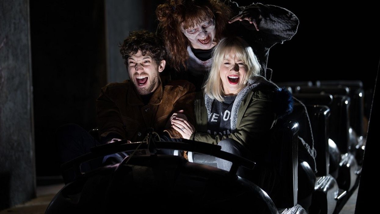 The Walking Dead - The Ride at Thorpe Park Resort charges mobile phones with screams