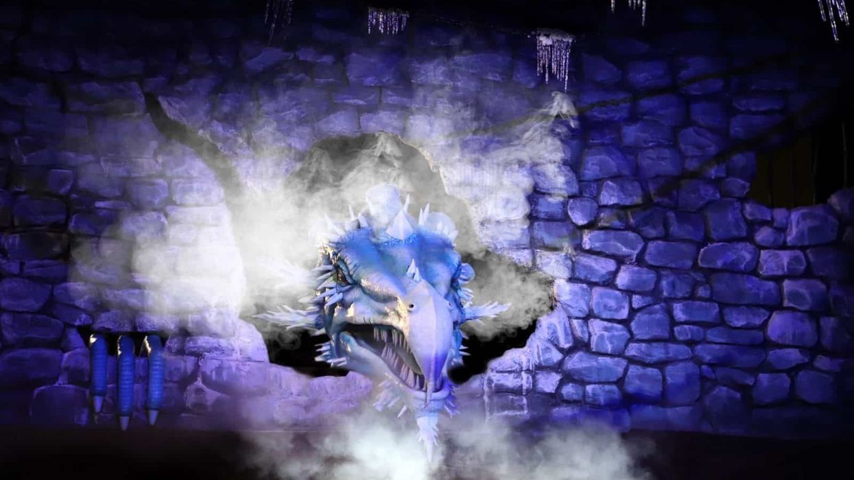 Themebuilders Ice Dragon Toverland