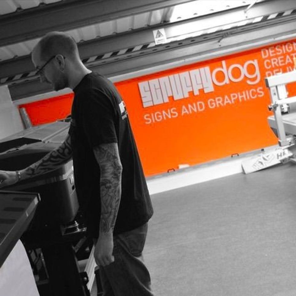 theming company scruffy dog