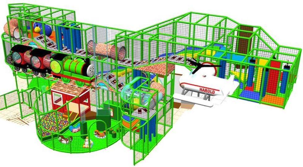 Thomas and Friends Mattel Play Town Dubai iPlayCo