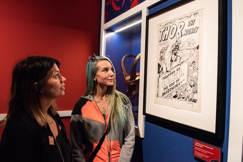 Thor original art on show SC exhibitions