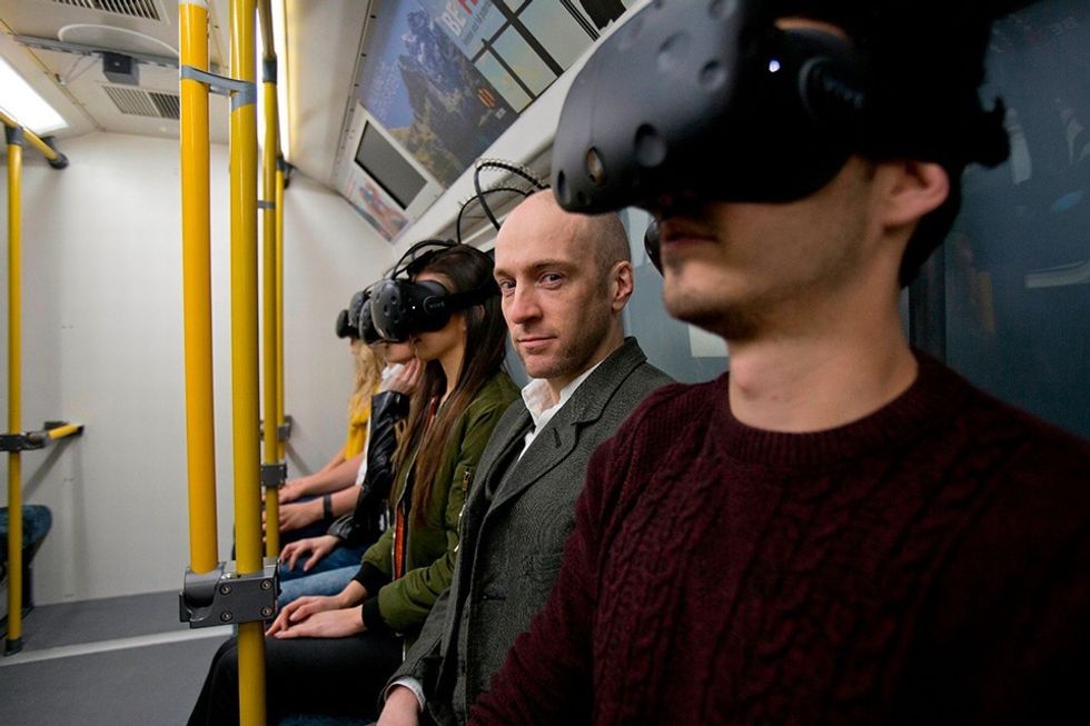 Thorpe park VR experiences derren brown