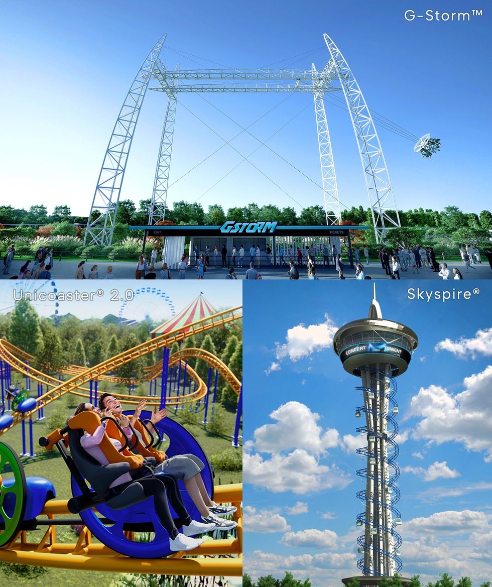 Thrill Ride products montage