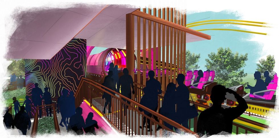 ThunderVolt concept art Playland
