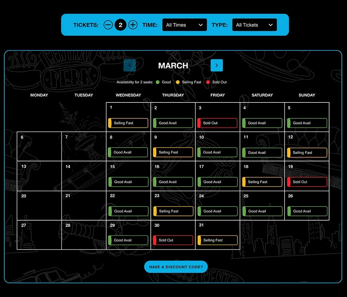 TickX Flows 2 Dashboard