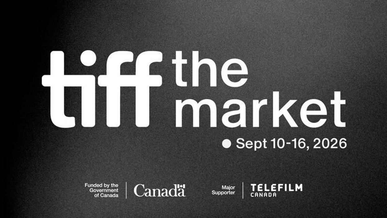TIFF The Market event, September 10-16, 2026, supported by Canada and Telefilm Canada.