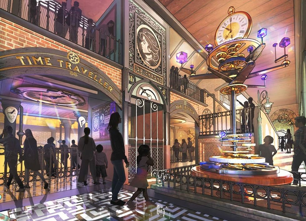 Time Rider Coaster Wheel at Gyeongju World concept art