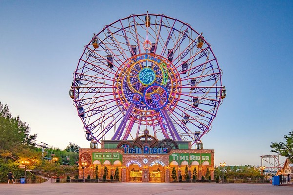 Time Rider Coaster Wheel at Gyeongju World