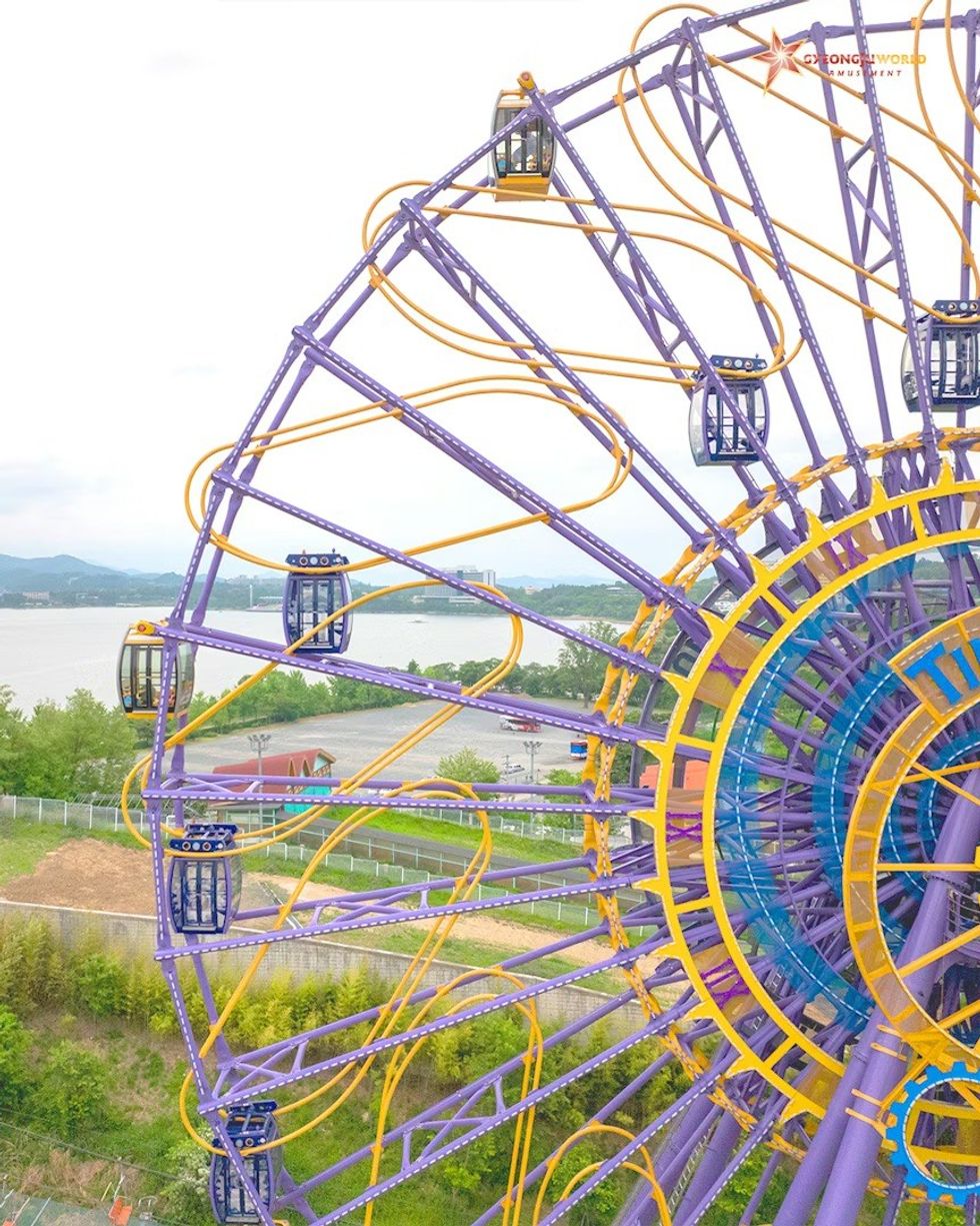Time Rider Coaster Wheel at Gyeongju World