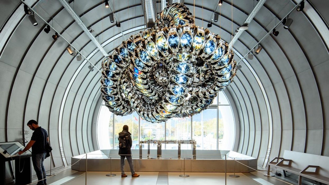 Tinker imagineers CERN Science Gateway courtesy Mike Bink