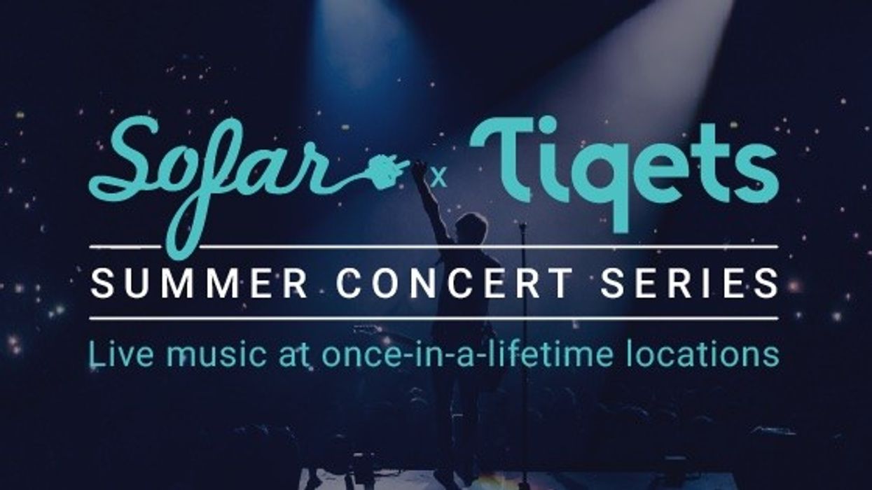 Tiqets Sofar Sounds concert