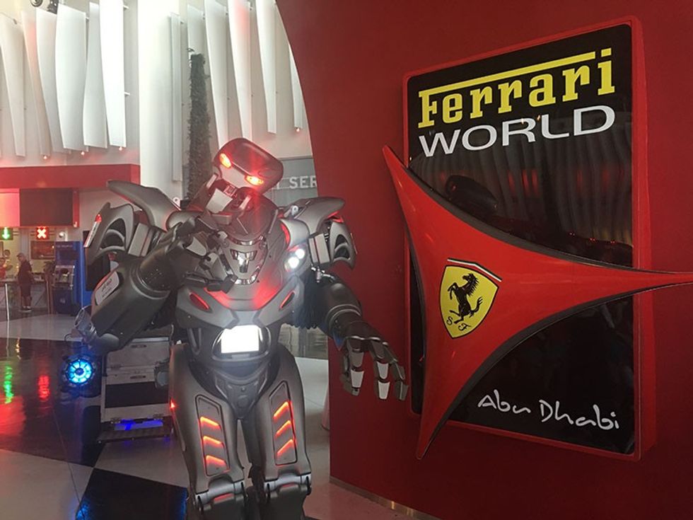 TITAN the Robot-ferrari-world blooloop