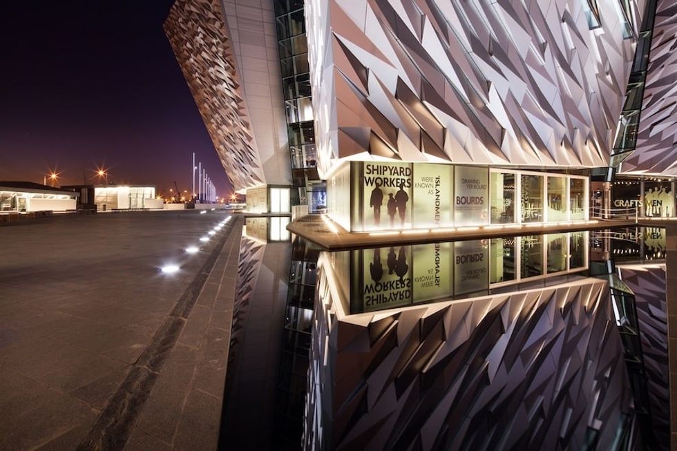 Titanic Belfast Attractions COVID 19 positives