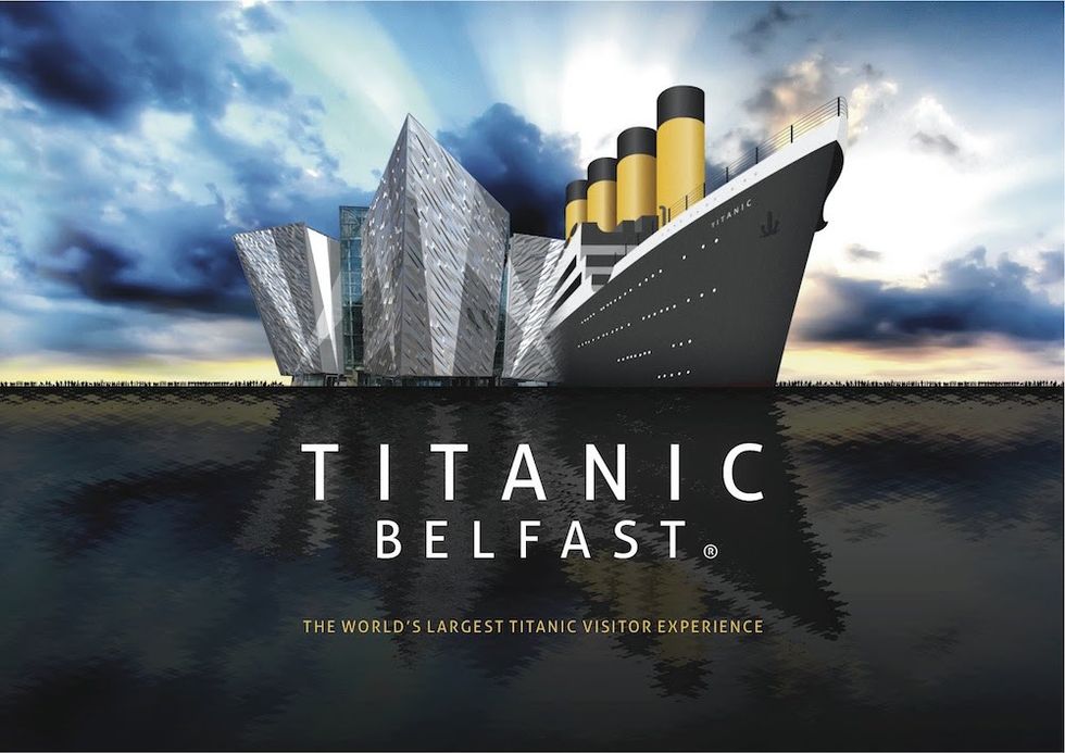 titanic belfast poster