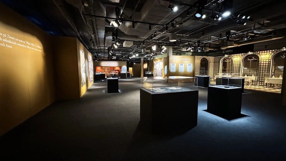 Titanic the artifact exhibition stockholm