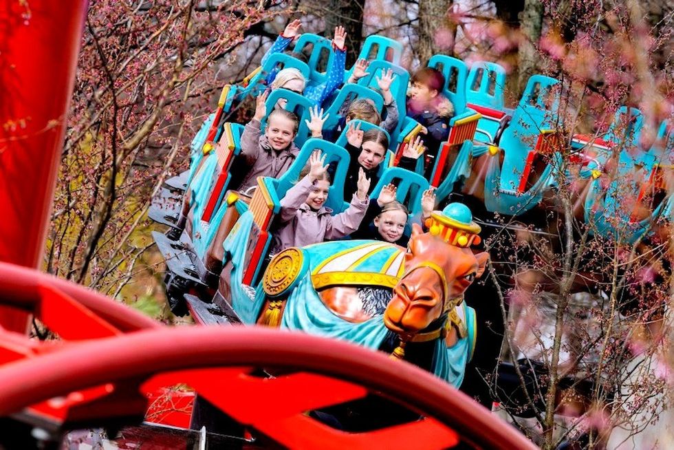 Tivoli Kamelen coaster family rides