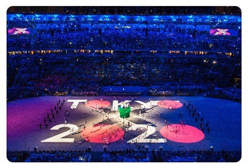 Tokyo 2020 Flag Handover in Rio 2016 Balich Wonder Studio