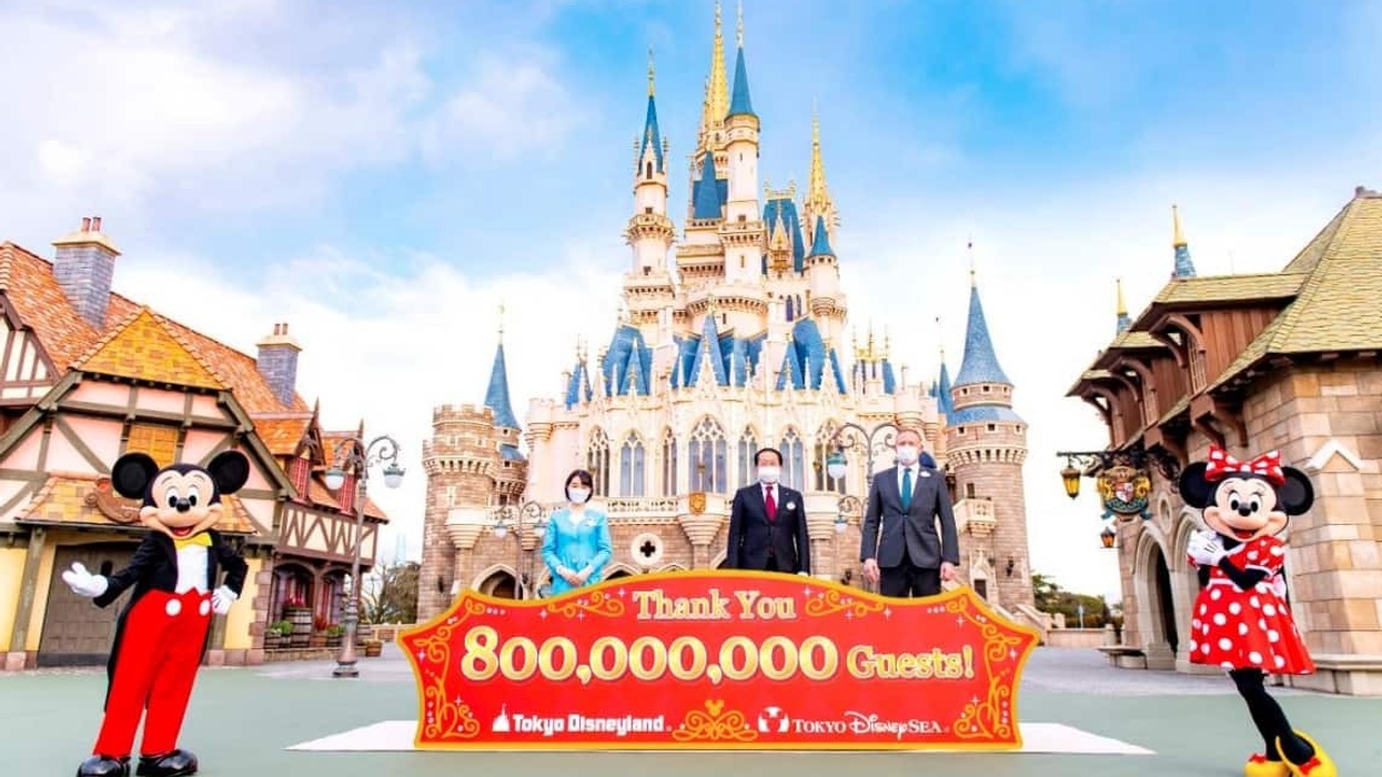 tokyo disney attendance