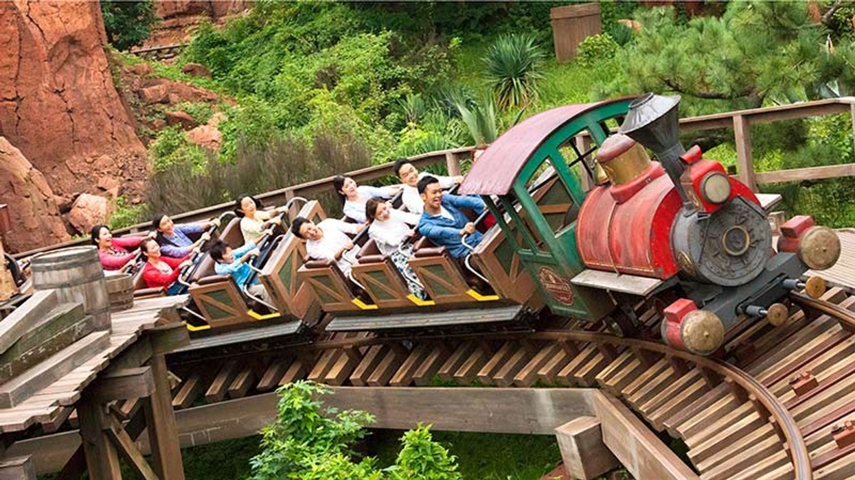 tokyo disney resort roller coaster