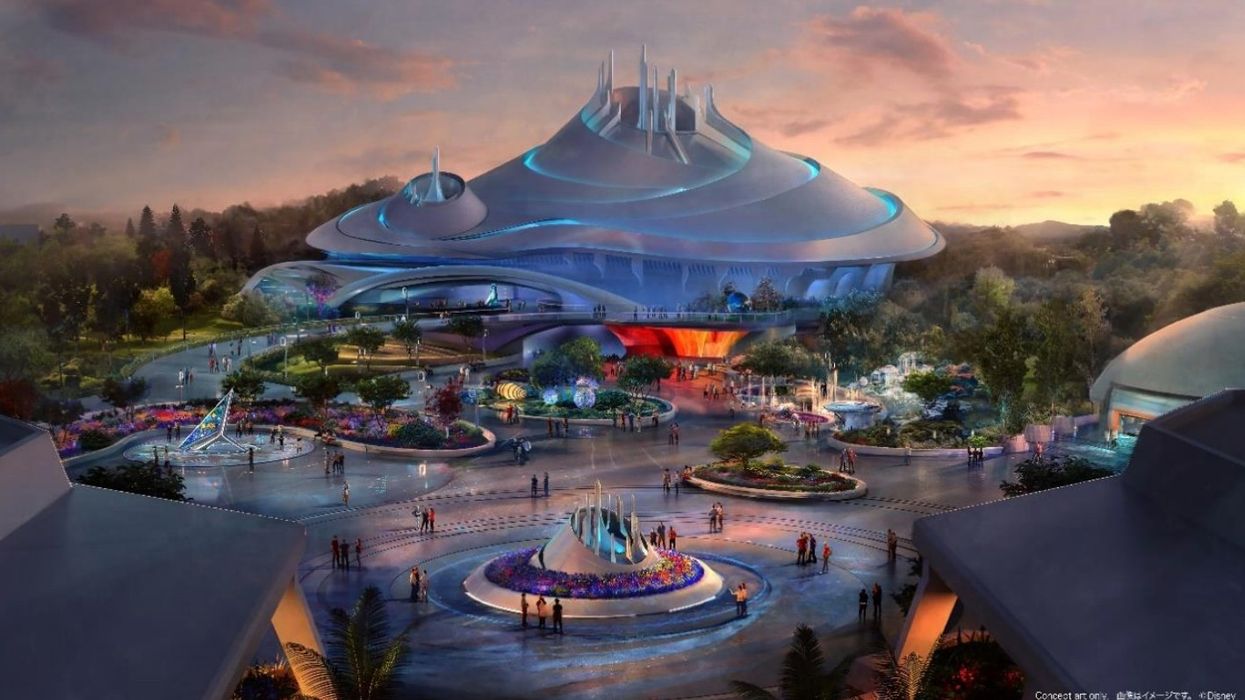 tokyo disneyland space mountain tomorrowland renovation