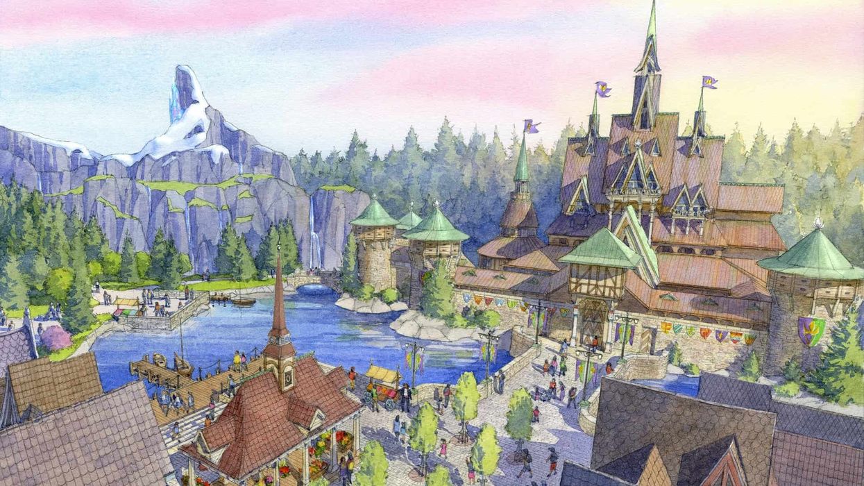 tokyo disneysea fantasy springs frozen kingdom