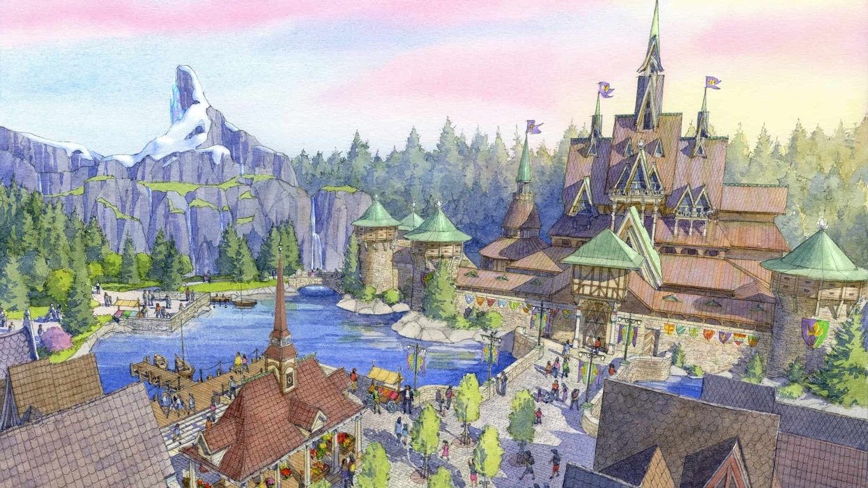 tokyo disneysea fantasy springs frozen kingdom