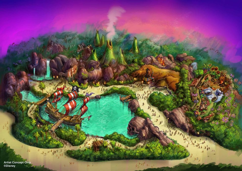 tokyo disneysea fantasy springs peter pan's neverland